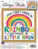 Design Works Rainbow Cross Stitch Kit - 10 x 10