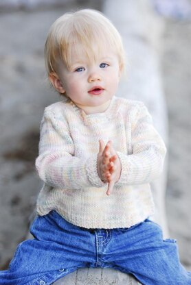 Jen Hagan Design Fundamental Baby Pullover Pattern PDF
