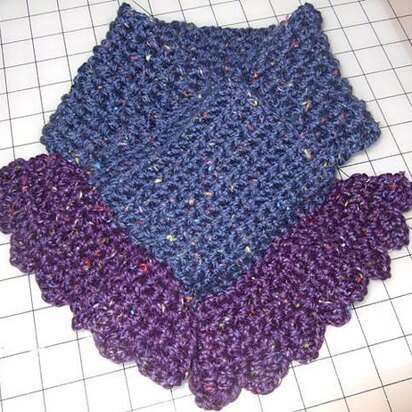 Crocheted Scarflette