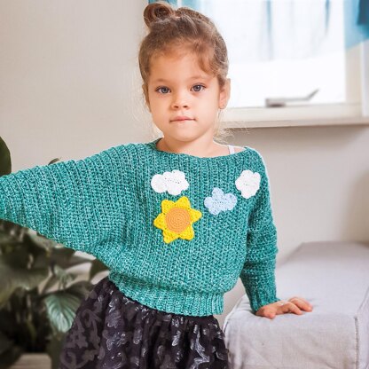 Cloud Sweater. Crochet Pattern – ByKaterina