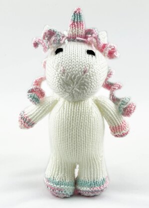 Unicorn family knitting pattern 19109