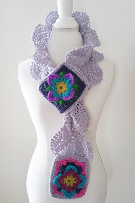 Lacey Rock Cress Scarf