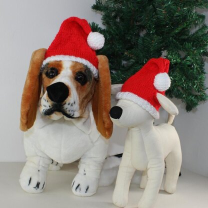 Free Dog Christmas Santa Hat