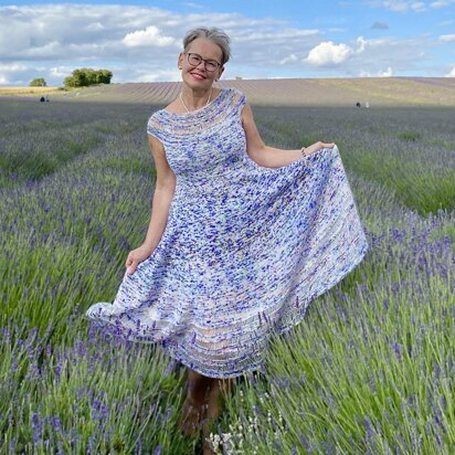 The Lavender Field Dress