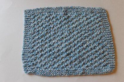 Double Seed Stitch Dishcloth