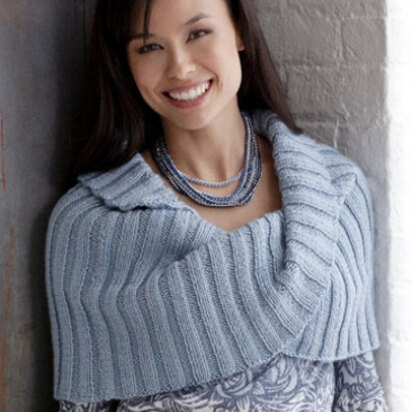 Moebius Wrap in Caron Simply Soft - Downloadable PDF - knitting pattern