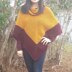 Sunset Cowl V Poncho