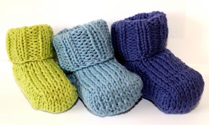 Sweet Cotton Baby Booties