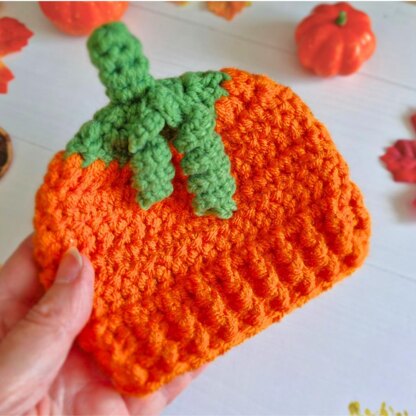 Baby Pumpkin Hat