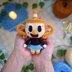 Cuphead, Mugman and Ms. Chalice amigurumi pattern (chibi version)