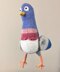 Knitting Pattern – Stuffed Dove Bird Toy