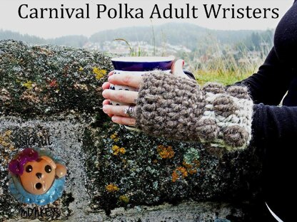 Carnival Polka Wristers