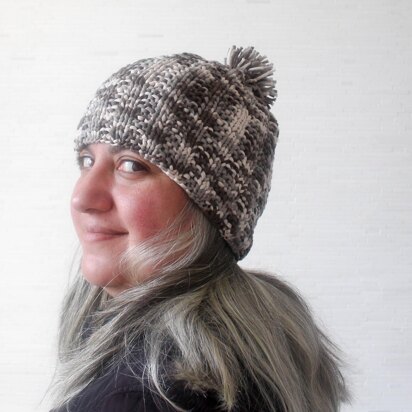 Garter Rib Beanie