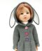GOTZ/DaF 18" Doll Easter Bunny Jacket