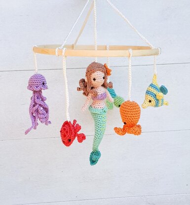 Under the sea baby mobile