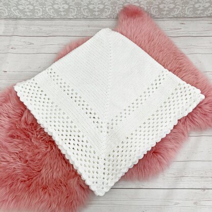 Granny Stitch Shawl Crochet Pattern #517