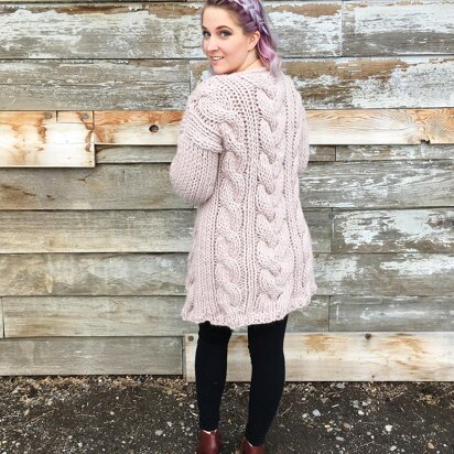 Cable Crush Cardi Coat