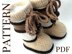 PATTERN Knit Baby Shoes Baby Boy Autumn Forest