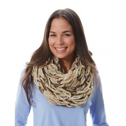 Arm Knit Cowl in Patons Decor
