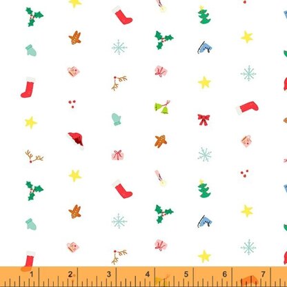 "Christmas Charms" von Windham Fabrics - Tiny Charms - 53092-3