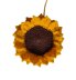 Crochet Spring Wreath Pattern - Sunflowers