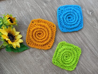 Spiral Granny Square