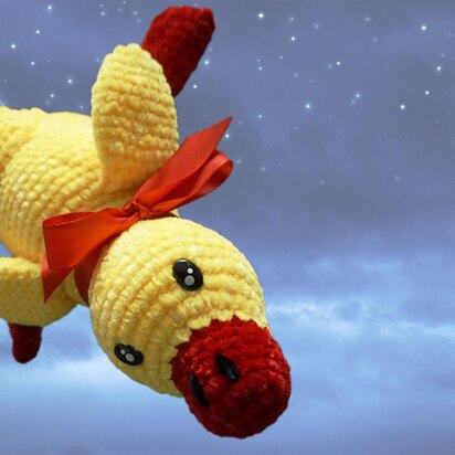 Crochet pattern for Duck Enny II.