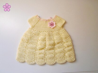 WAVES baby dress _ C40