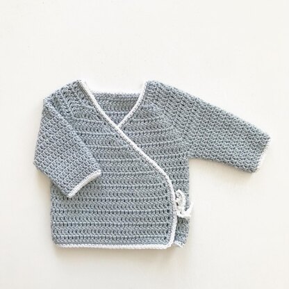 Baby wrap cardigan