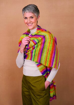 Winter Sunset In Rowan Kaffe Fasset Kidsilk Haze - Downloadable PDF