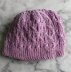 Aran Lattice Beanie