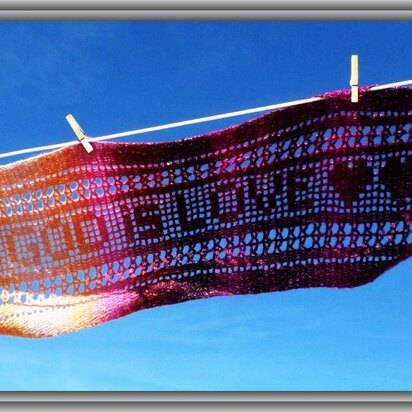 God Is Love - Scarf - Crochet Patten