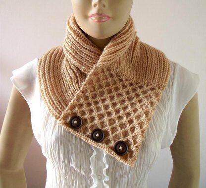 Honey Waffle Cowl