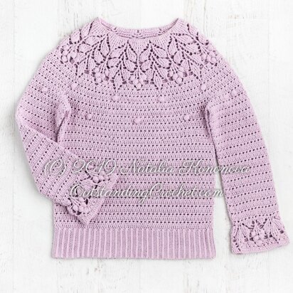 Berries Yoke Sweater / Top