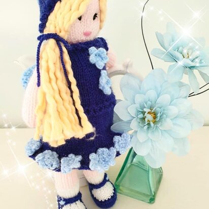 Forget-Me- Not Flower Fairy