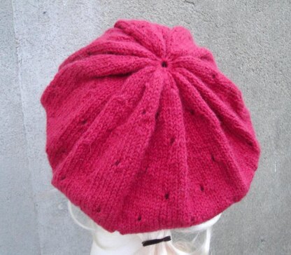 Strawberry Slouch Hat