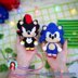 Sonic and Shadow, the hedgehogs amigurumi pattern