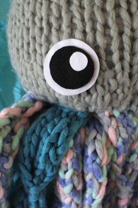 Octavius The Knitted Octopus