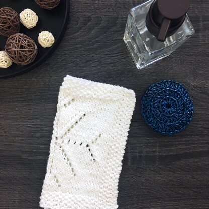 Lacy Snowflake Dishcloth