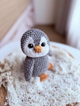 Plush penguin