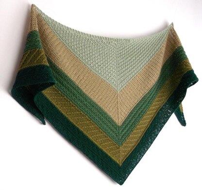 Sampler shawl