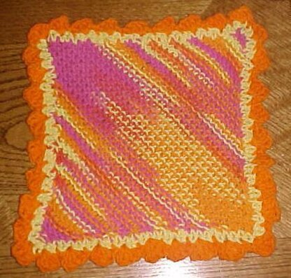 Loom Knit ePattern: Grandma's Favorite Dish Cloth – CinDWood Looms