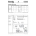 Burda Style Doll Clothes Sewing Pattern B6886 - Paper Pattern, Size ONE SIZE