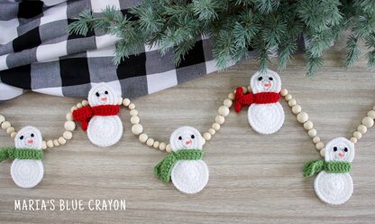 Snowman Garland