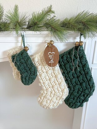 The Puff Stitch Stocking 098