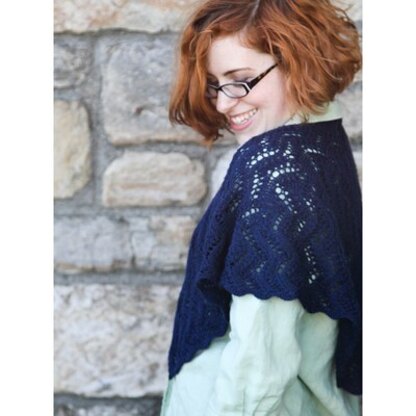 40th Anniversary 14 Tirrick Shawl - Knitting Pattern for Women in Valley Yarns Charlemont