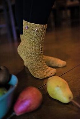 Bosc Pear Socks DK