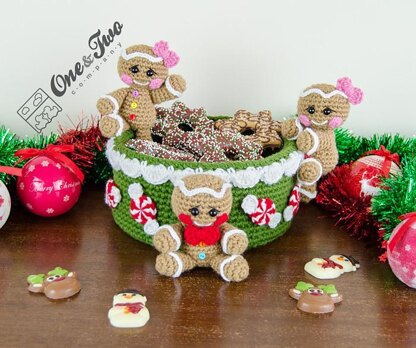 Gingerbread Christmas Basket