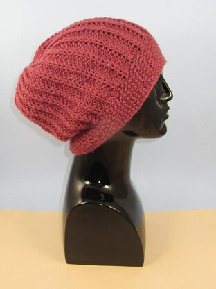 Moss Stitch Cuff Fishermans Slouch Hat