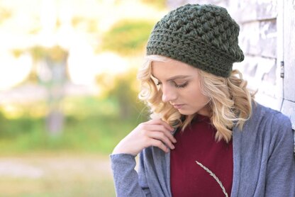 The Lil Puff Beanie with Messy Bun Option 049